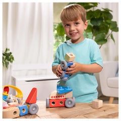 Spin Master - Melissa & Doug Blockables Vehicles Set - Jouets de tri et d'empilage - 2 ans - 58100553