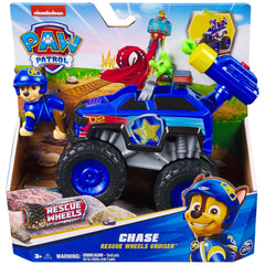 Spin Master - Paw Patrol - Chase Rescuse Wheels Cruiser with action figure and play vehicle