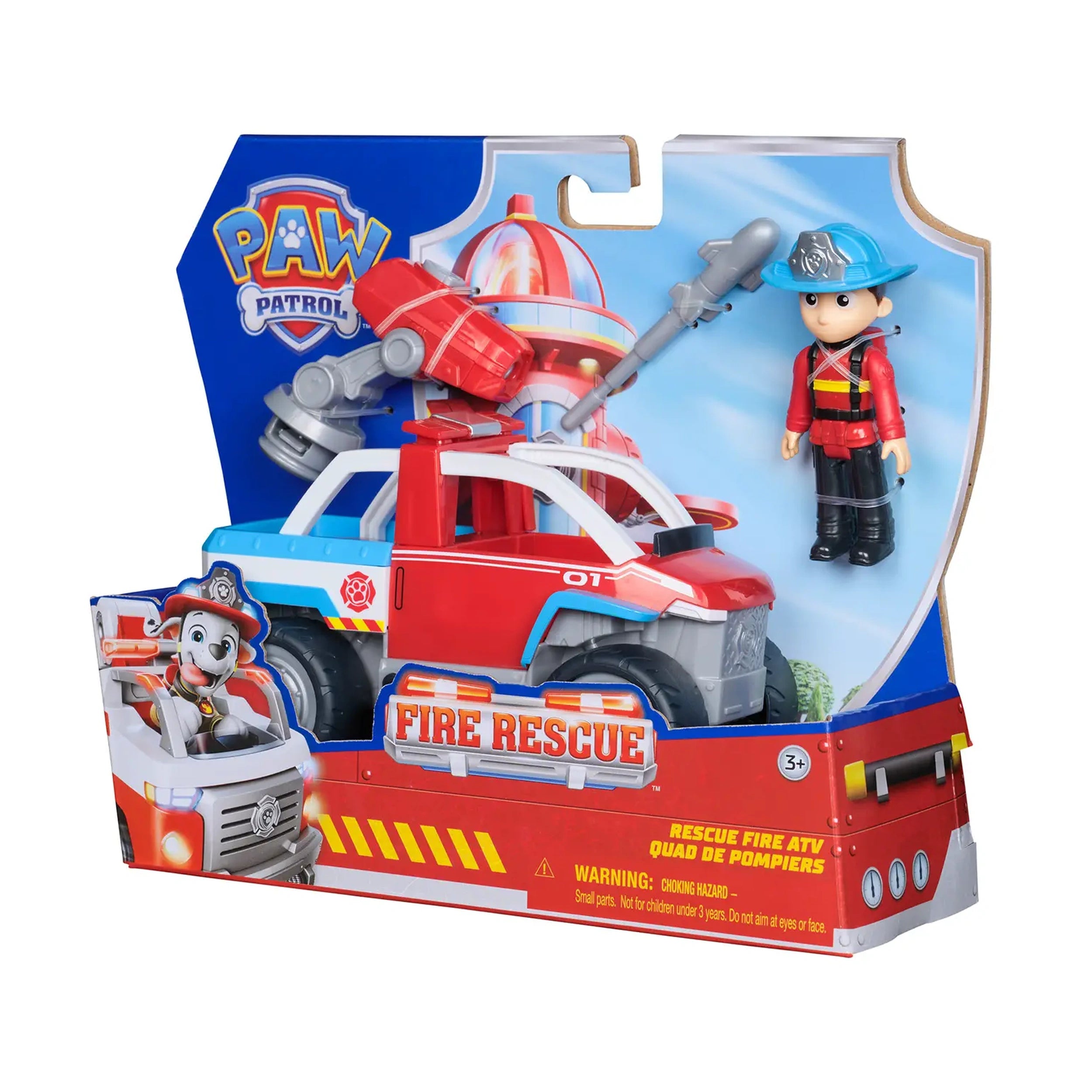 Spin Master - Paw Patrol Fire Rescue ATV Ryder Quad - Toy Playsets
