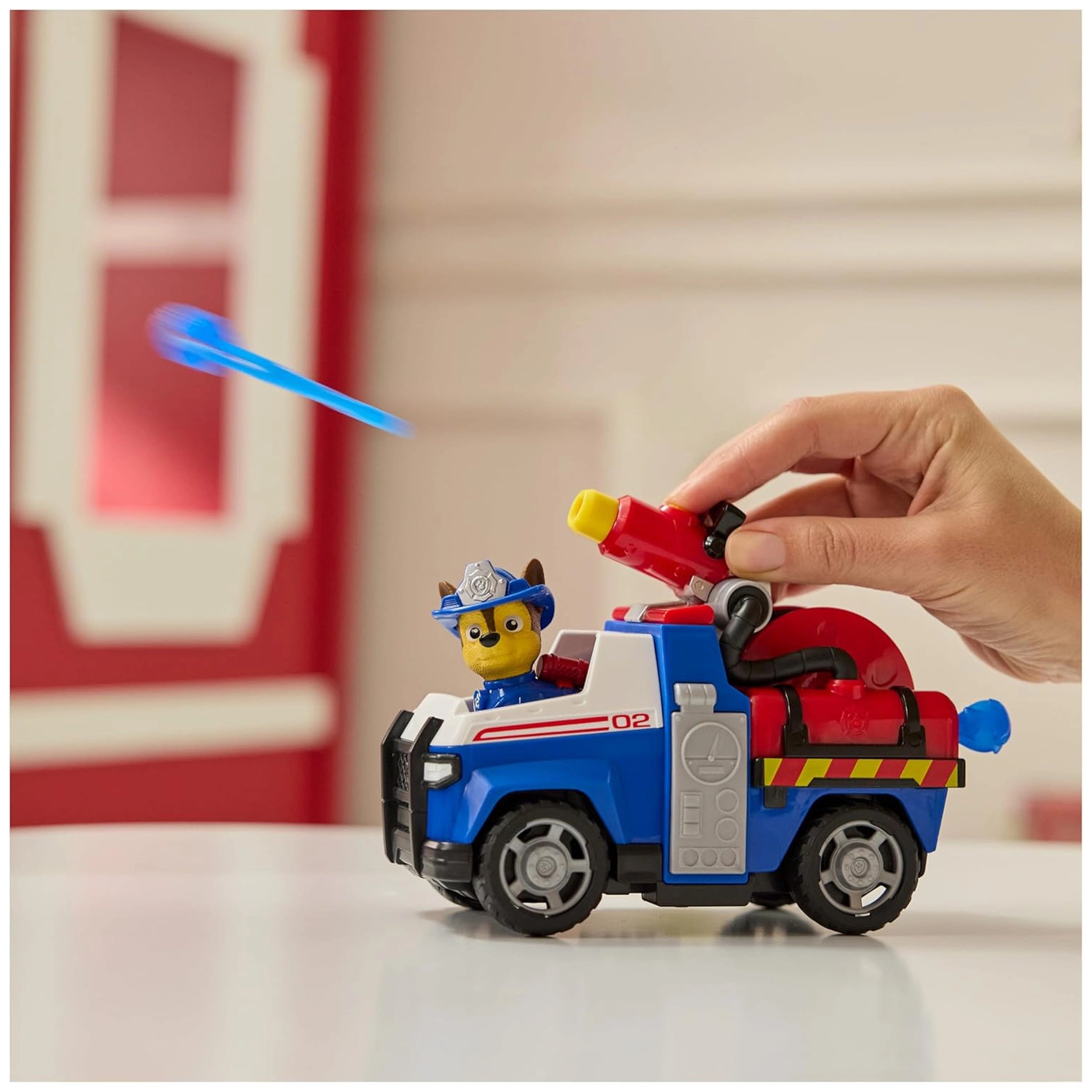 Spin Master - Paw Patrol Fire Rescue Chase Rescue Fire Cruiser Toy Playset