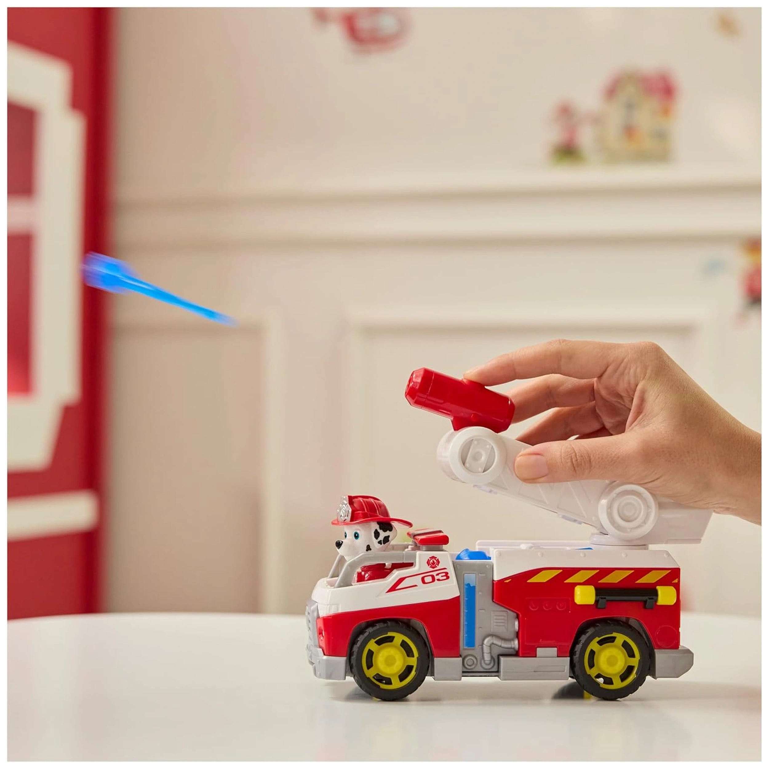 Spin Master - Paw Patrol Fire Rescue Marshall Rescue Fire Cruiser Toy Playset