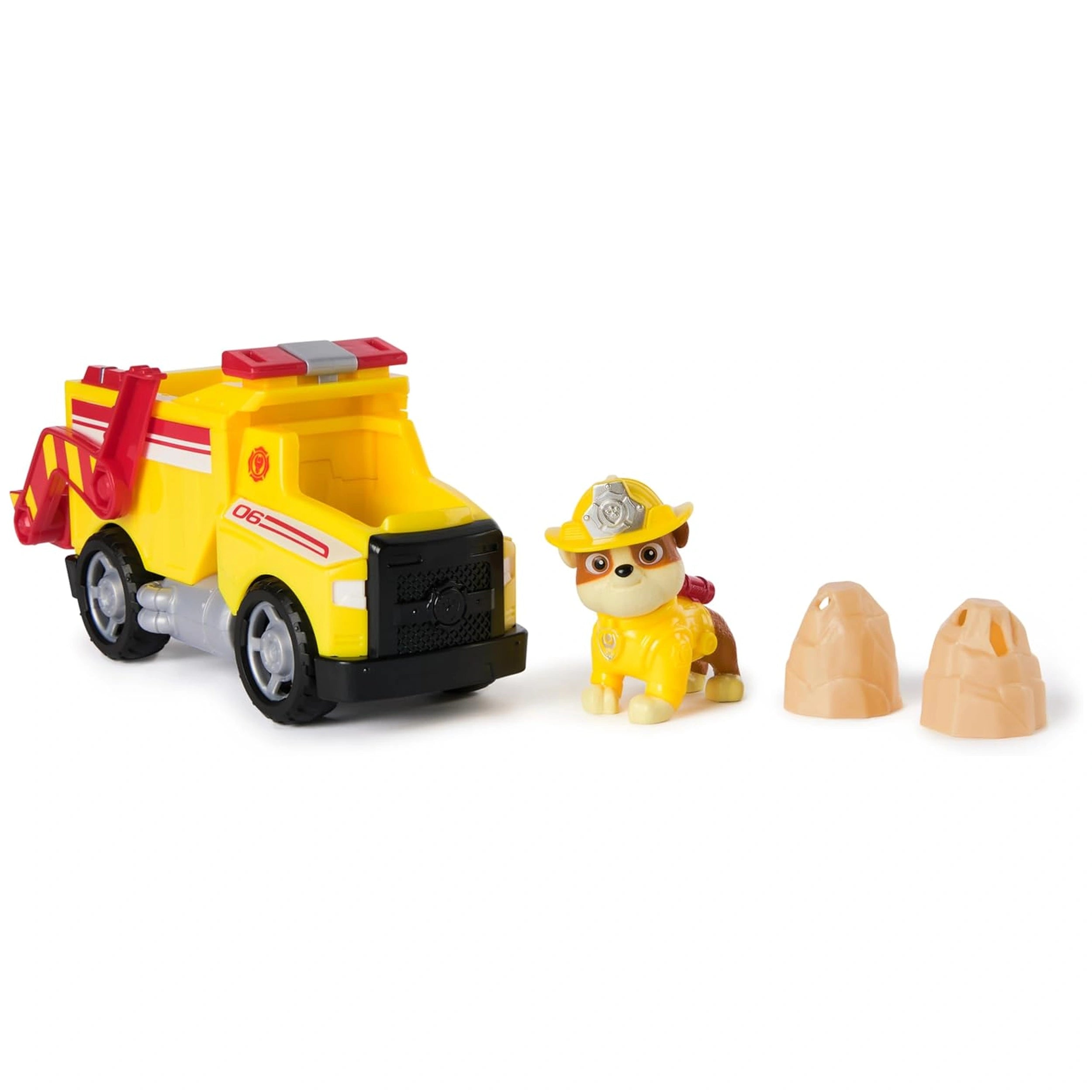 Spin Master - Paw Patrol Fire Rescue Rubble Rescue Fire Cruiser Toy Playset