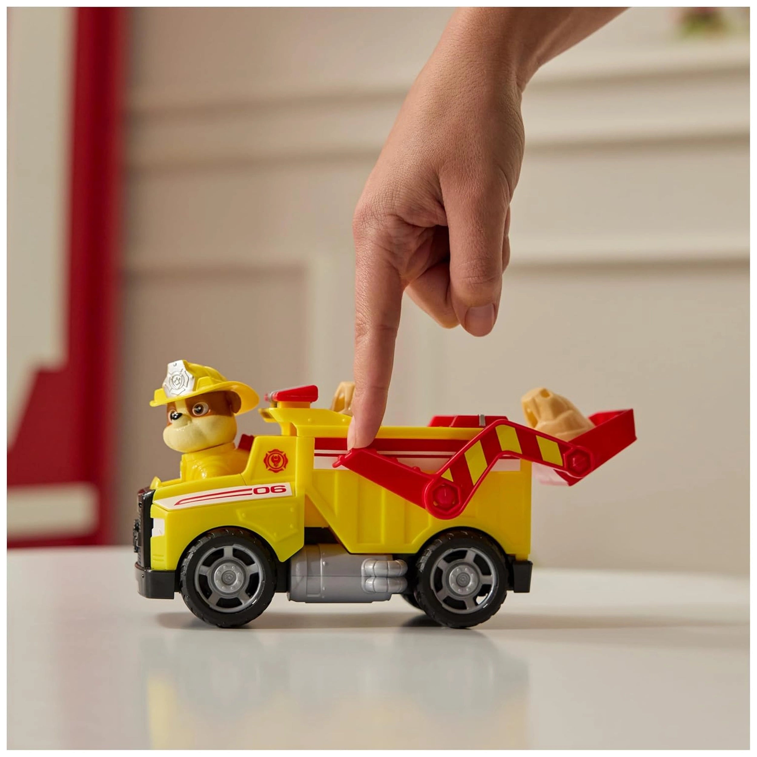 Spin Master - Paw Patrol Fire Rescue Rubble Rescue Fire Cruiser Toy Playset