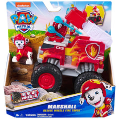 Spin Master - Paw Patrol - Marshall Rescuse Wheels Fire Truck with action figure and play vehicle