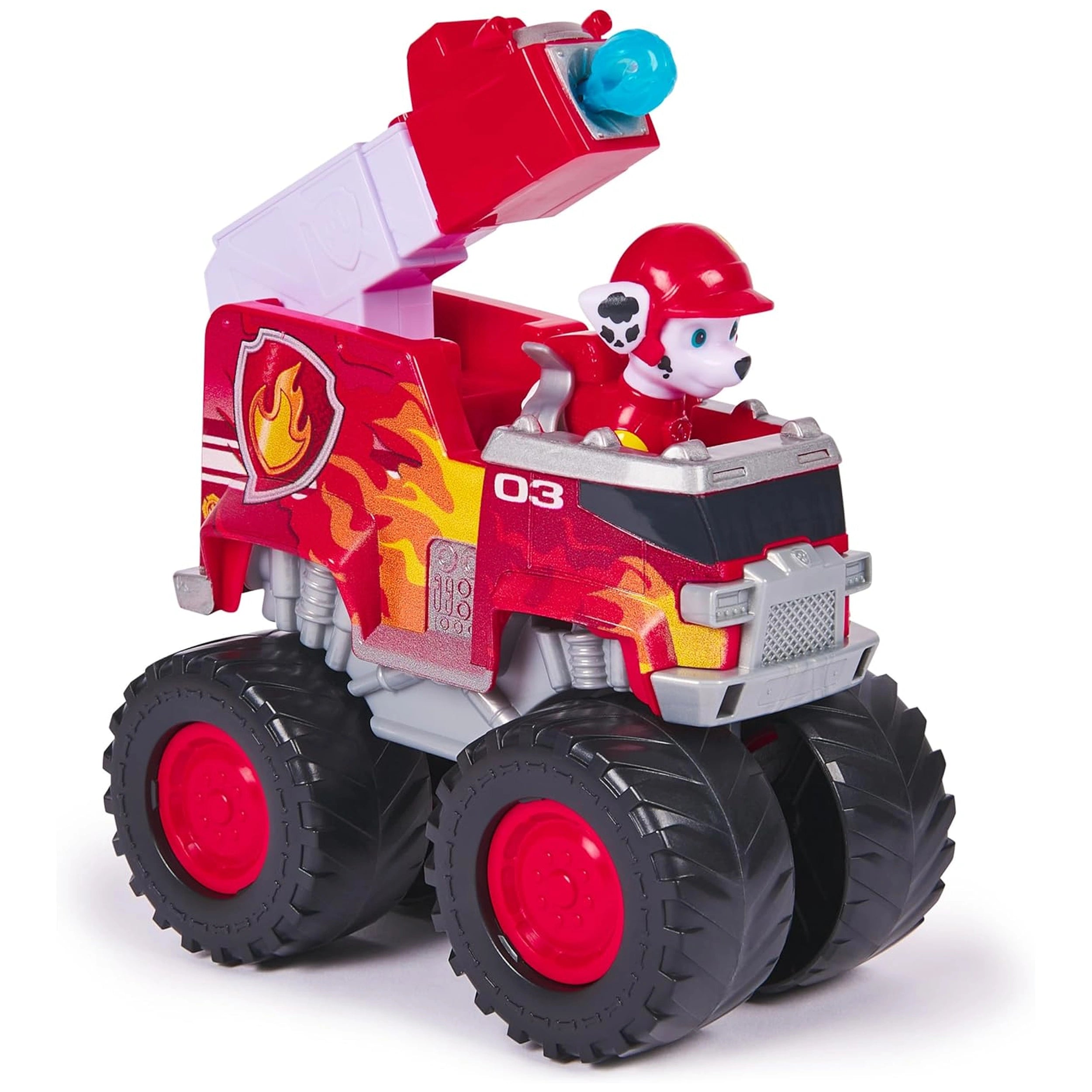 Spin Master - Paw Patrol - Marshall Rescuse Wheels Fire Truck with action figure and play vehicle