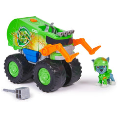 Spin Master - Paw Patrol - Rocky Rescuse Wheels Recycle Truck with action figure and play vehicle