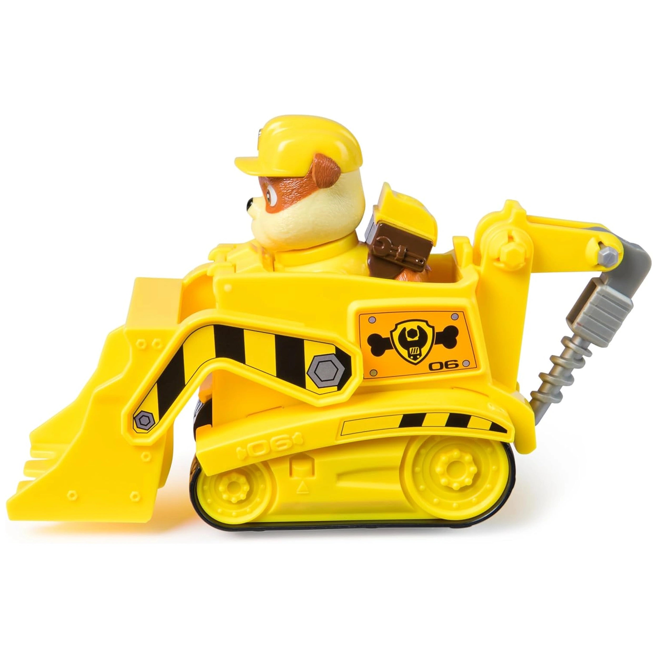 Spin Master - Paw Patrol - Rubble Bulldozer with action figure and play vehicle