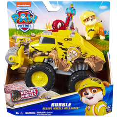 Spin Master - Paw Patrol - Rubble Rescuse Wheels Bulldozer with action figure and play vehicle