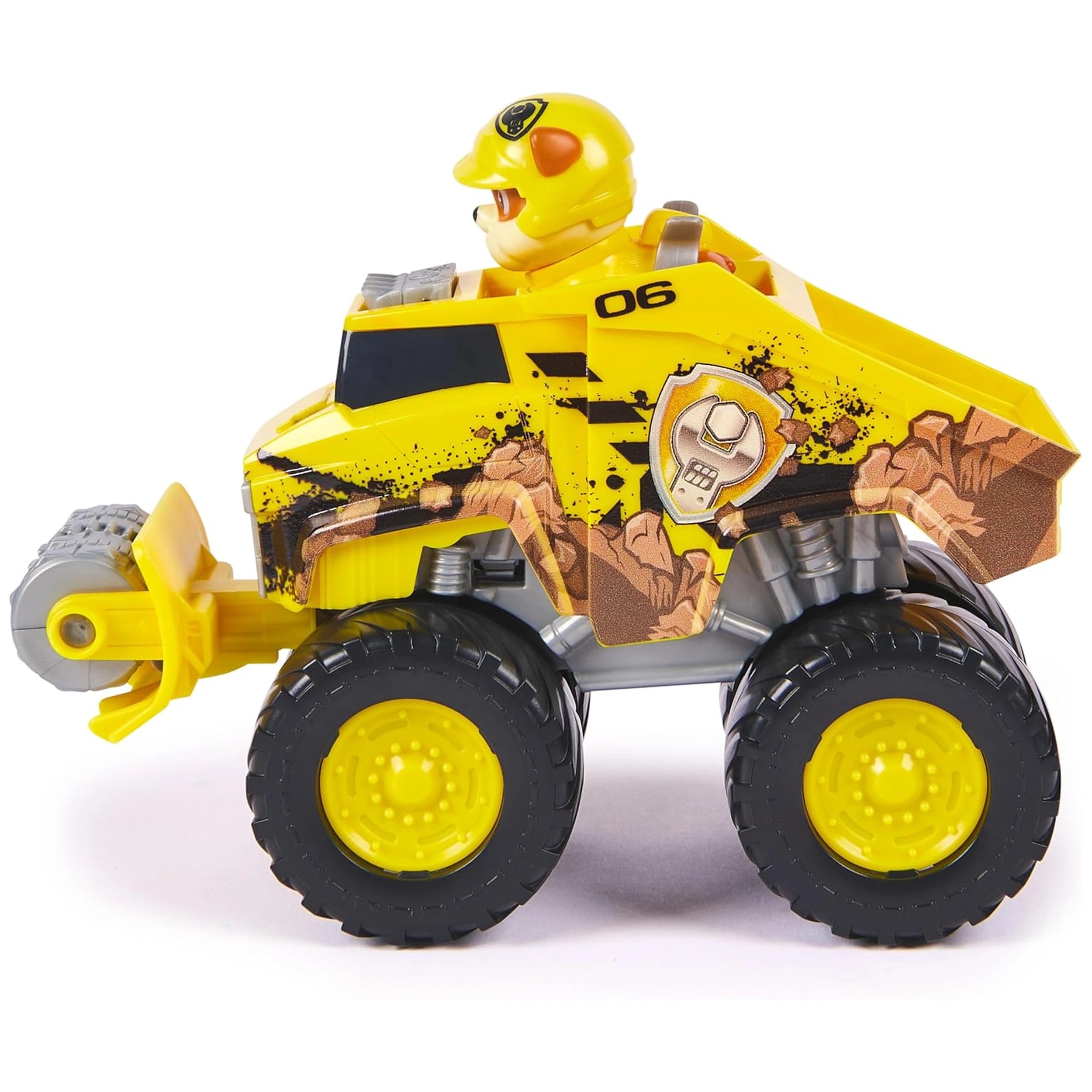 Spin Master - Paw Patrol - Rubble Rescuse Wheels Bulldozer with action figure and play vehicle