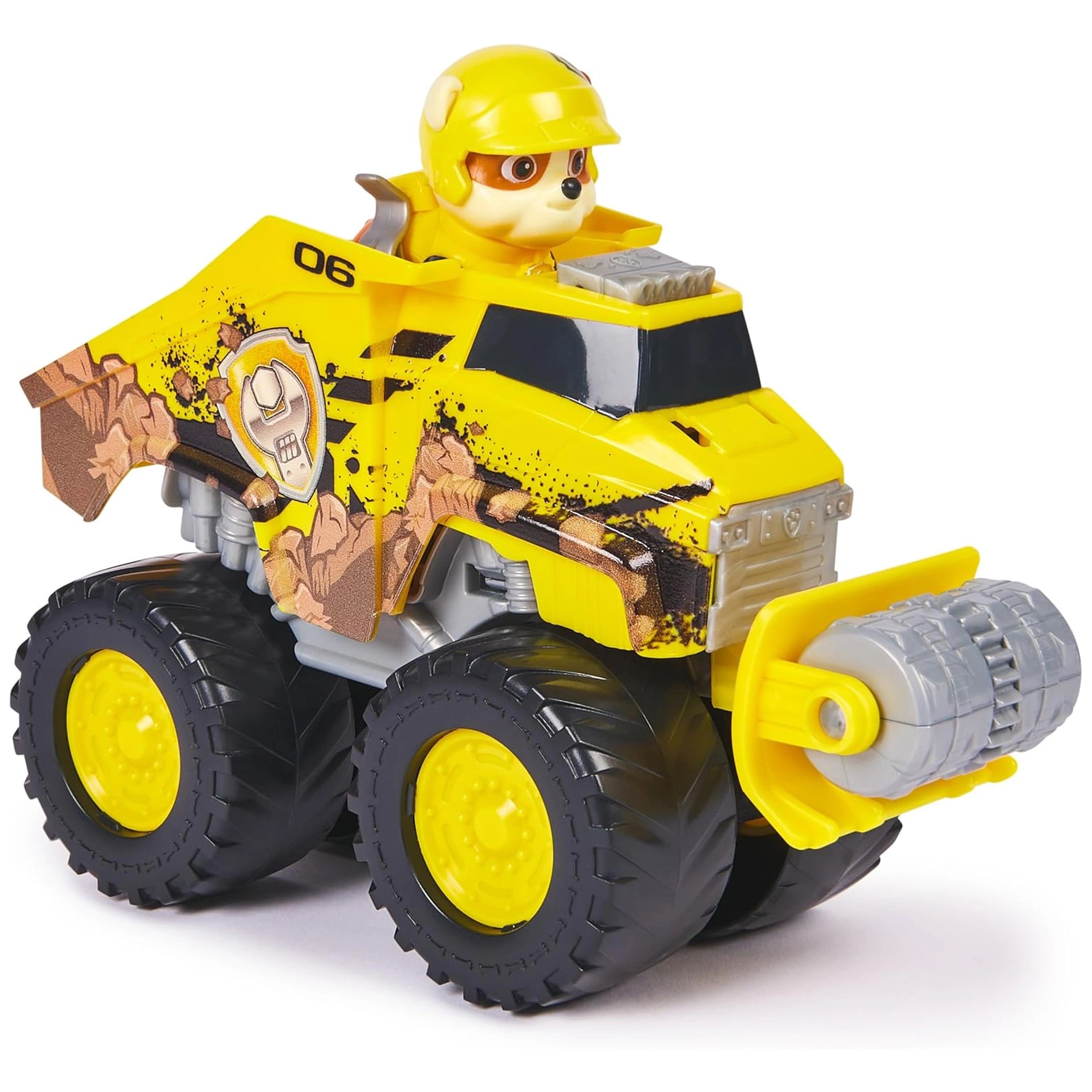 Spin Master - Paw Patrol - Rubble Rescuse Wheels Bulldozer with action figure and play vehicle