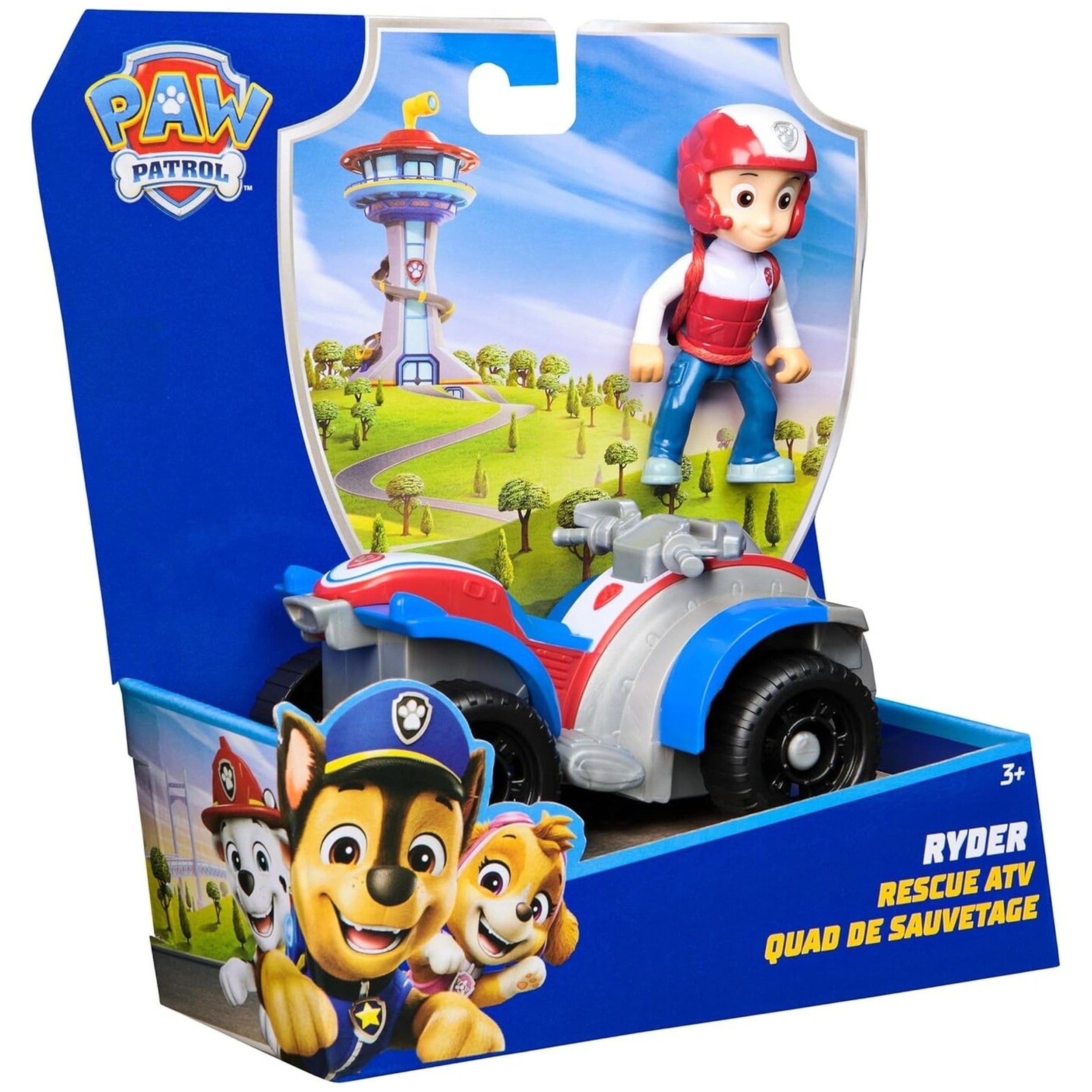 Spin Master - Paw Patrol - Ryder quad with action figure and play vehicle