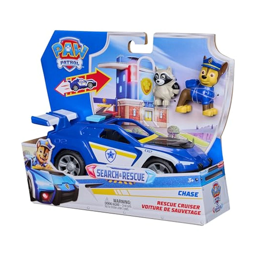 PAW Patrol Search & Rescue – Chase et voiture de police à rétrofriction
