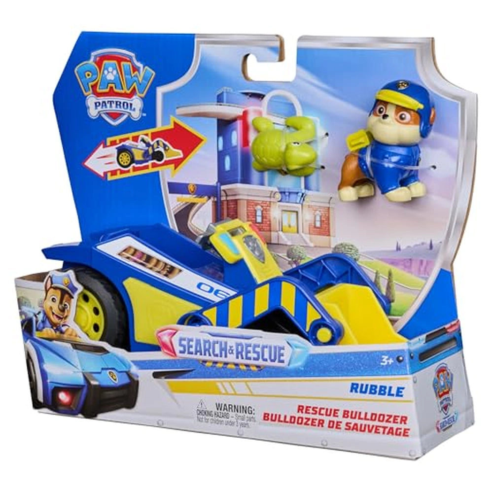 PAW Patrol Search & Rescue – Rubble et bulldozer à rétrofriction