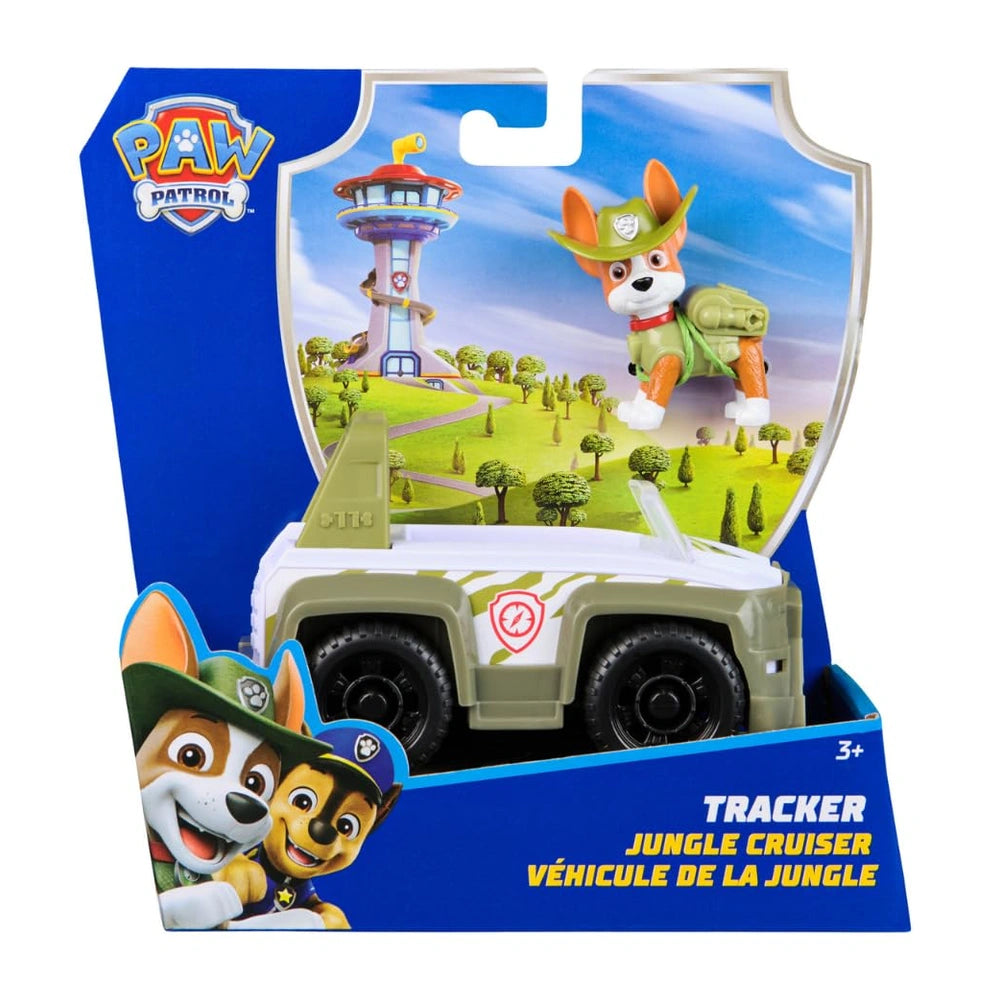PAW Patrol – Tracker et véhicule tout-terrain Jungle Cruiser
