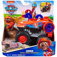 Spin Master - Paw Patrol - Zuma Rescuse Wheels Overcraft Truck with action figure and play vehicle