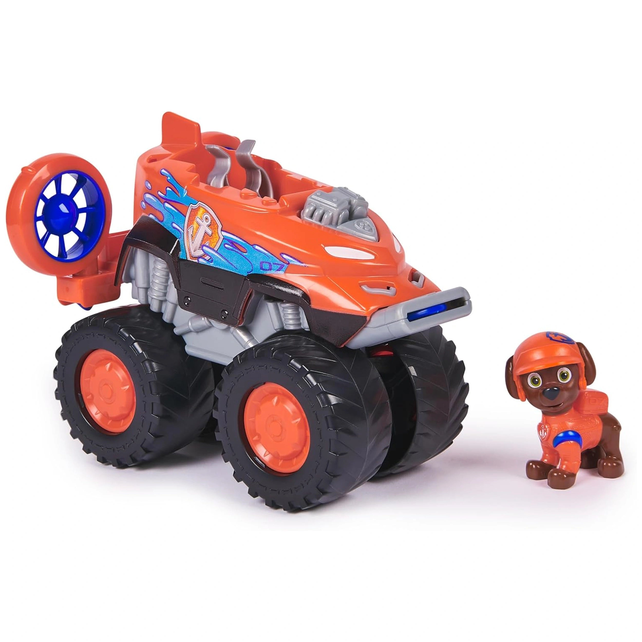 Spin Master - Paw Patrol - Zuma Rescuse Wheels Overcraft Truck with action figure and play vehicle
