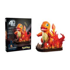 Spin Master - Pokemon 4D Build Charmander - Puzzles
