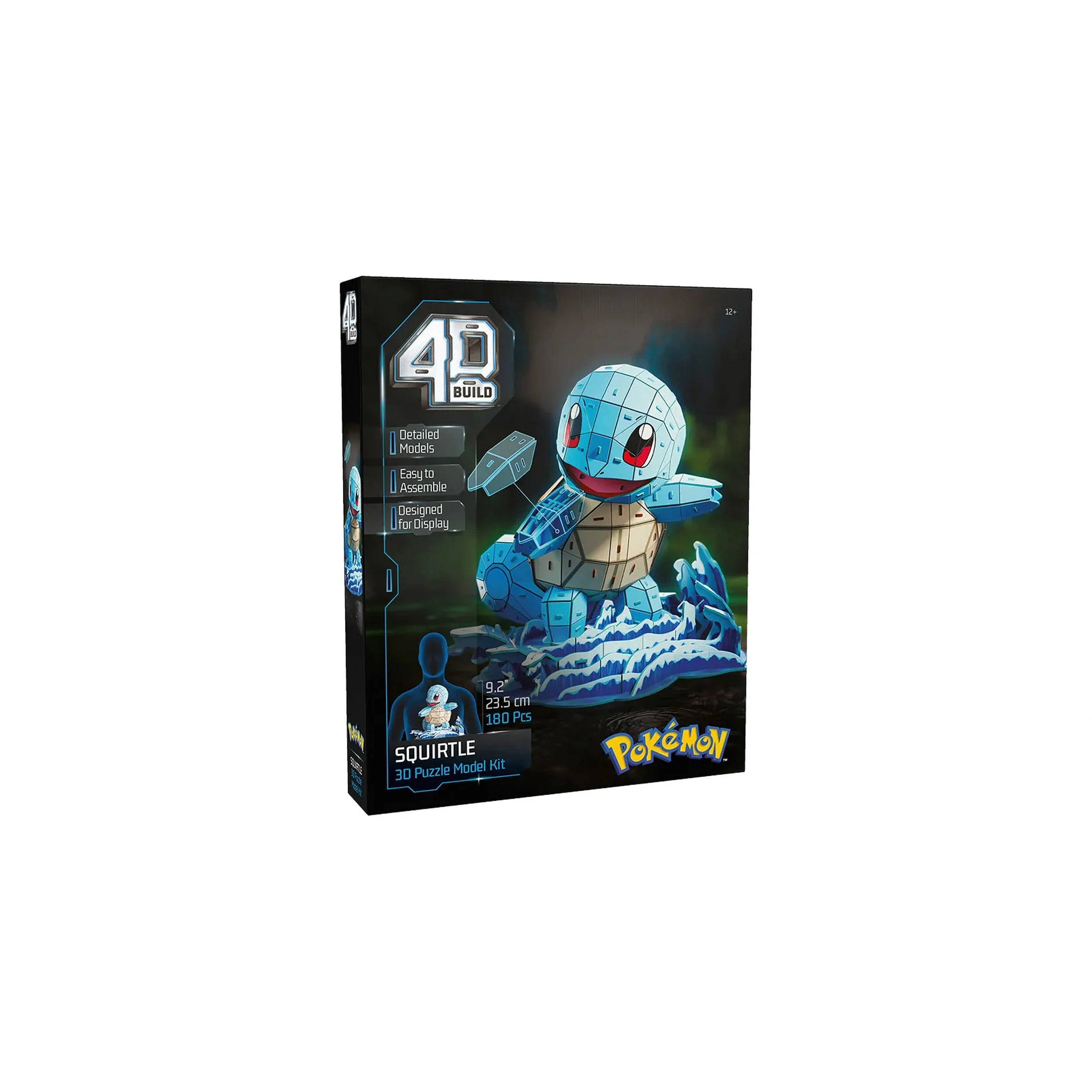 Spin Master - Pokemon 4D Build Squirtle Puzzle - Puzzles