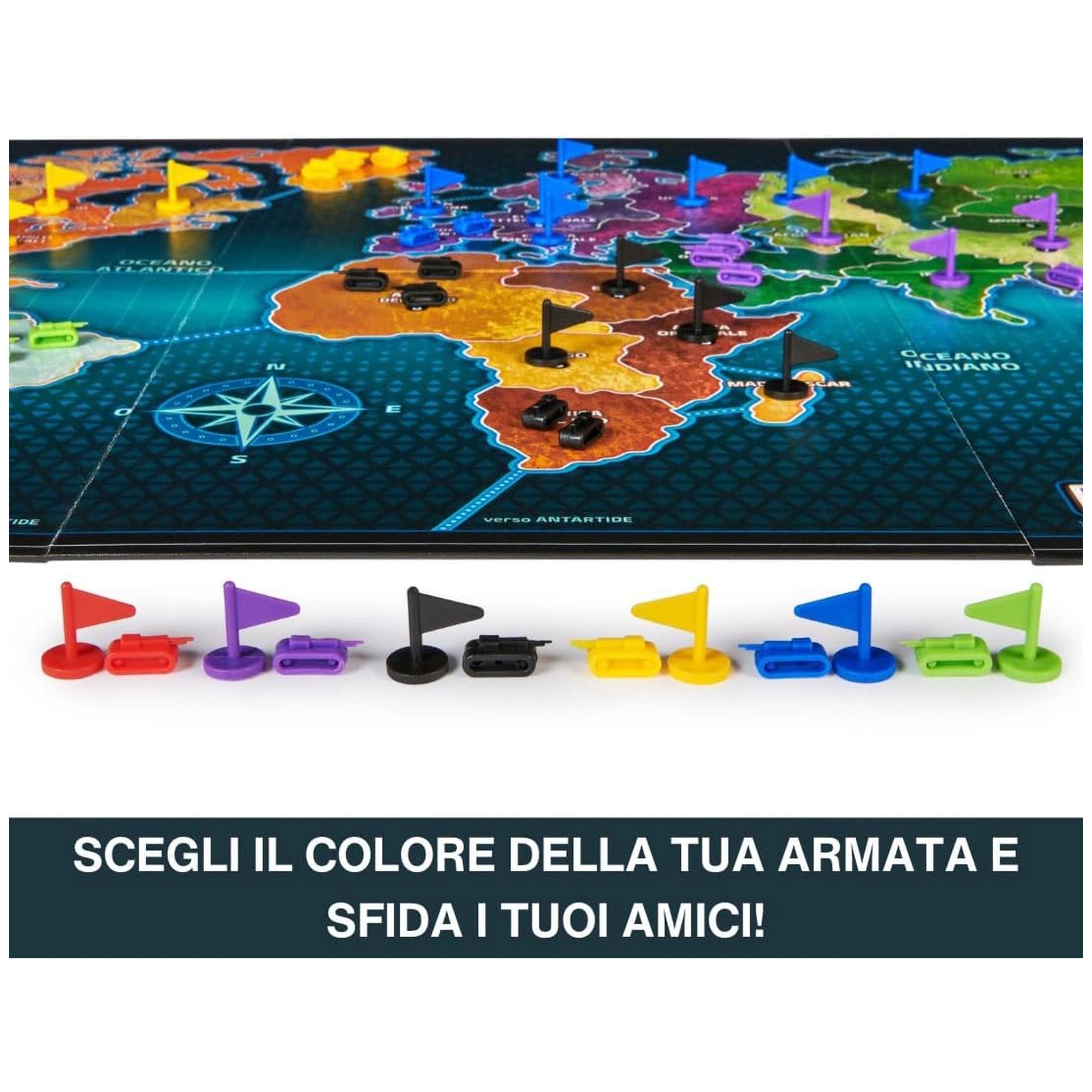 Spin Master - Risiko Board Game - Italian Edition