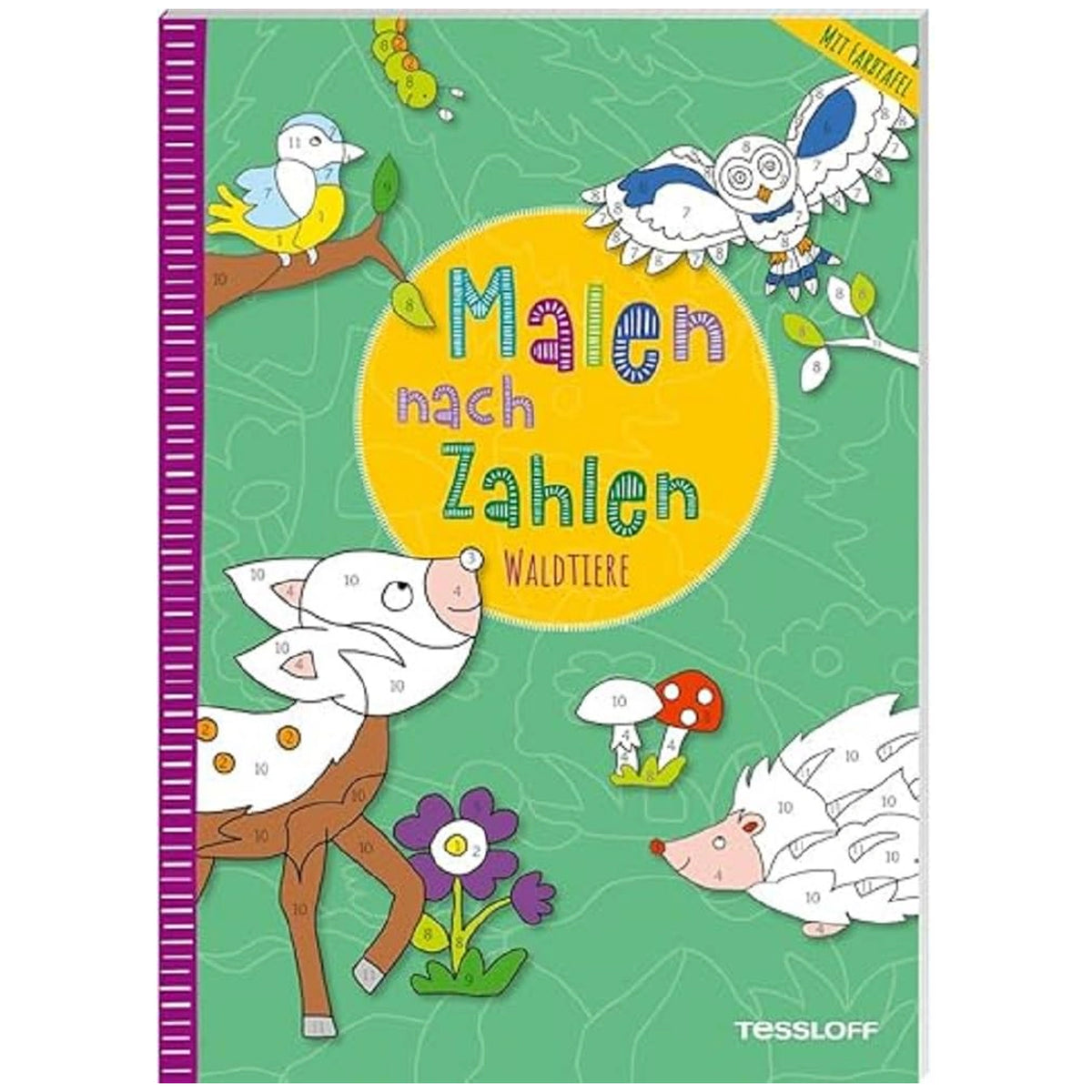 TESSLOFF - Coloring Fun with Surprise Effect - Arts & Crafts - German Edition