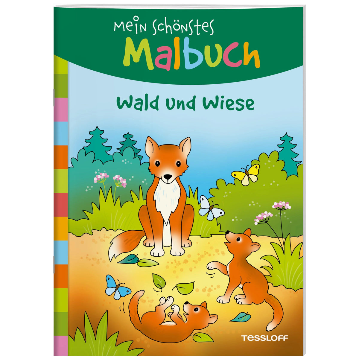 TESSLOFF - My Most Beautiful Coloring Book - Arts & Crafts - German Edition