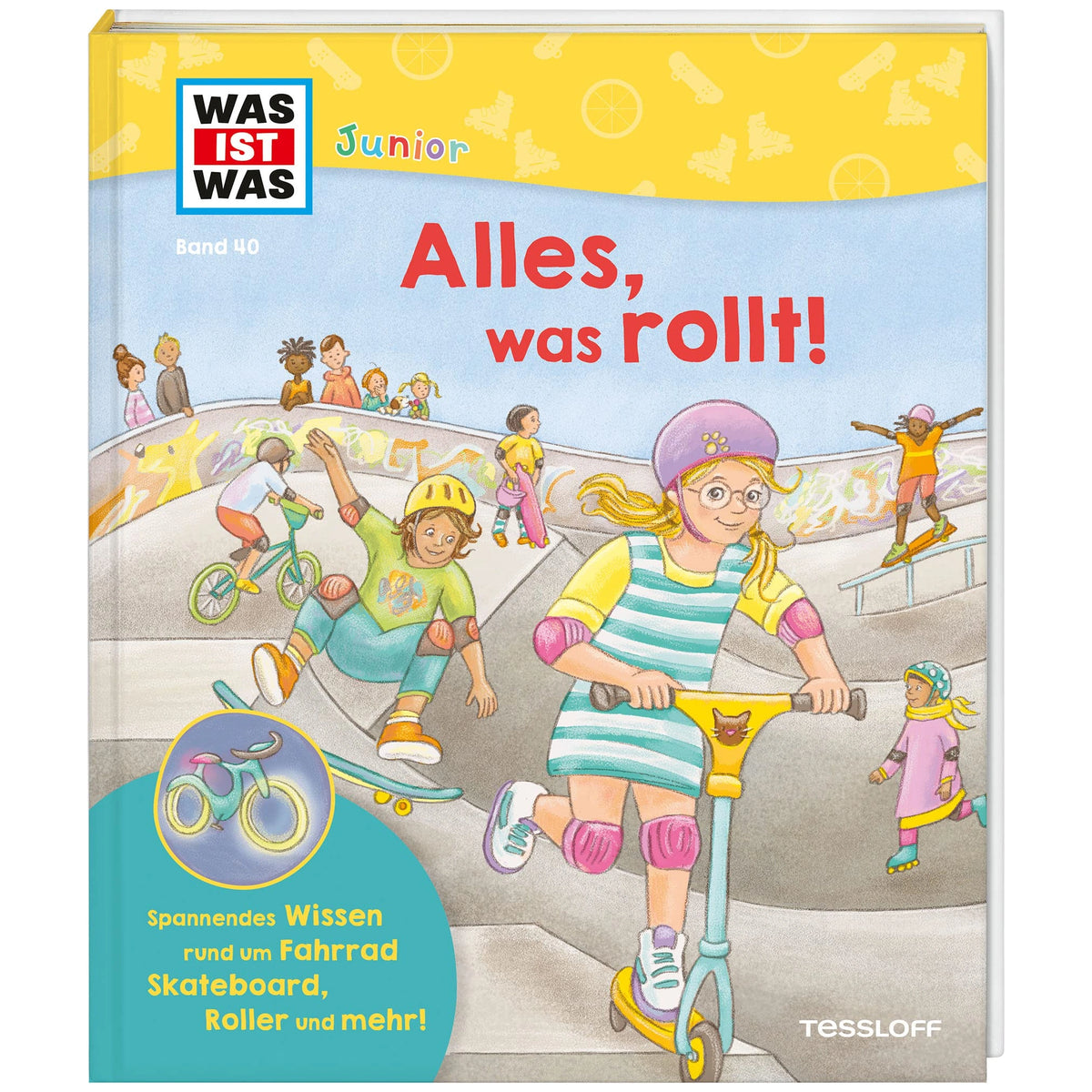 TESSLOFF - WAS IST WAS Junior Band 40 Alles was rollt Sachbuch über Fahrzeuge Educational - German Edition