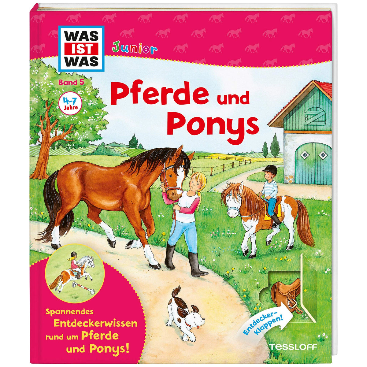 TESSLOFF - WAS IST WAS Junior Band 5 Chevaux et Poneys Jouets Éducatifs - Édition Allemande