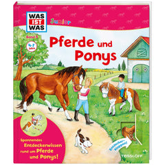 TESSLOFF - WAS IST WAS Junior Band 5 Chevaux et Poneys Jouets Éducatifs - Édition Allemande