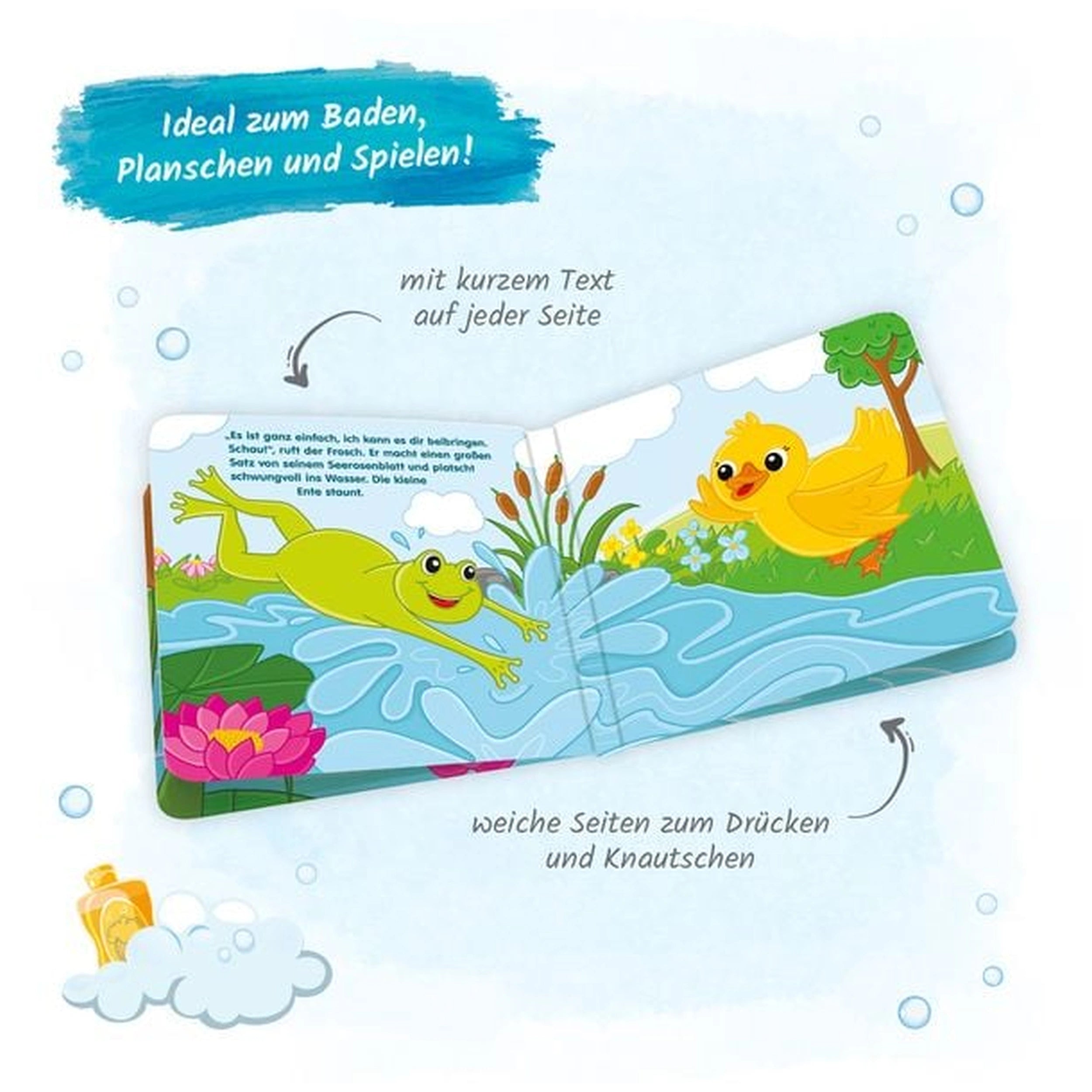 TROTSCH - Les Petits Canard et la Grenouille Livres - Édition Allemande