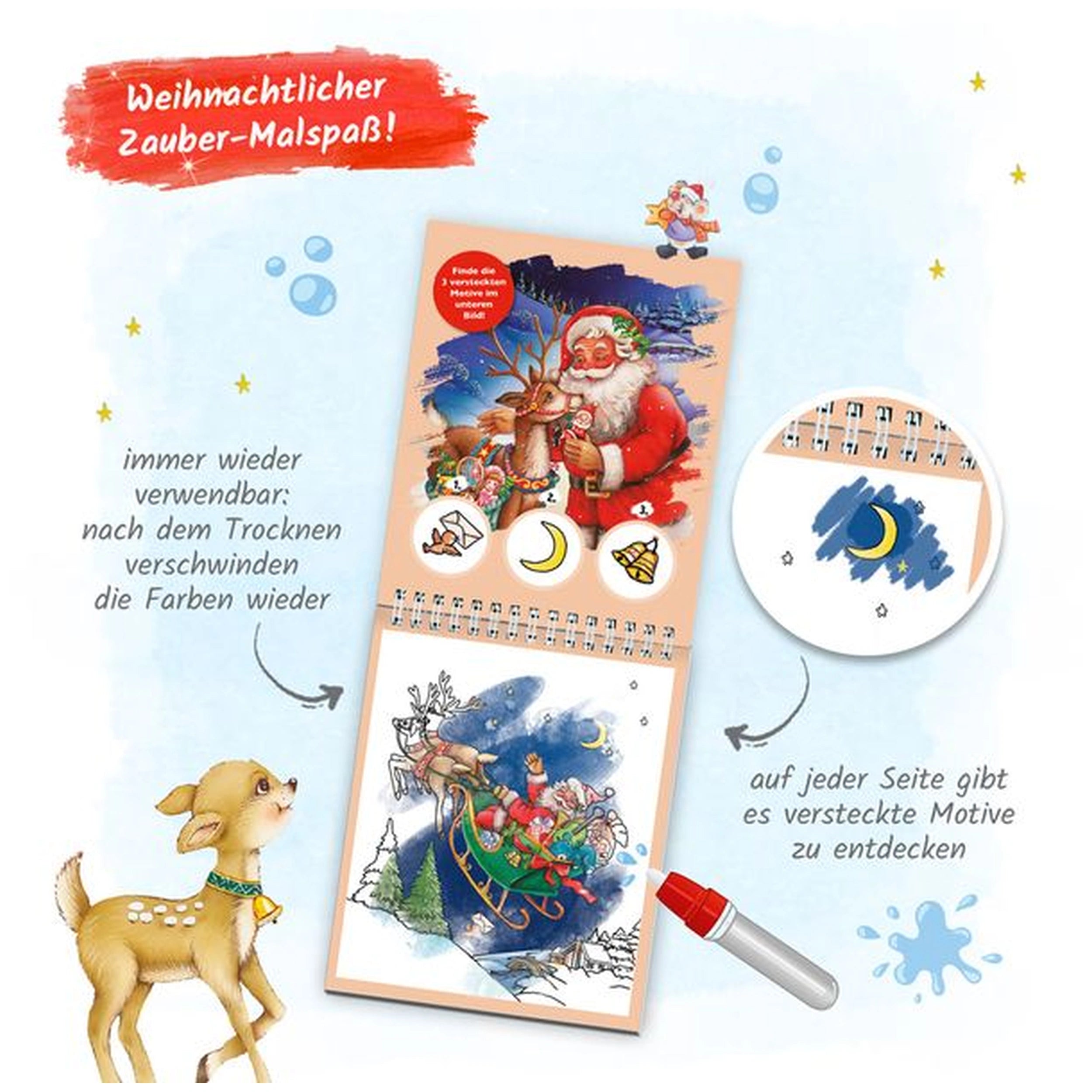 TROTSCH - Peinture à l'eau Amusante Noël Arts et Métiers - Édition Allemande