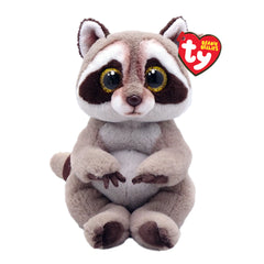 TY - Beanie Bellies Petey grey raccoon 20 cm