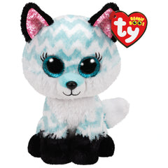 TY - Beanie Boos Atlas Aqua Fox Plush 15 cm