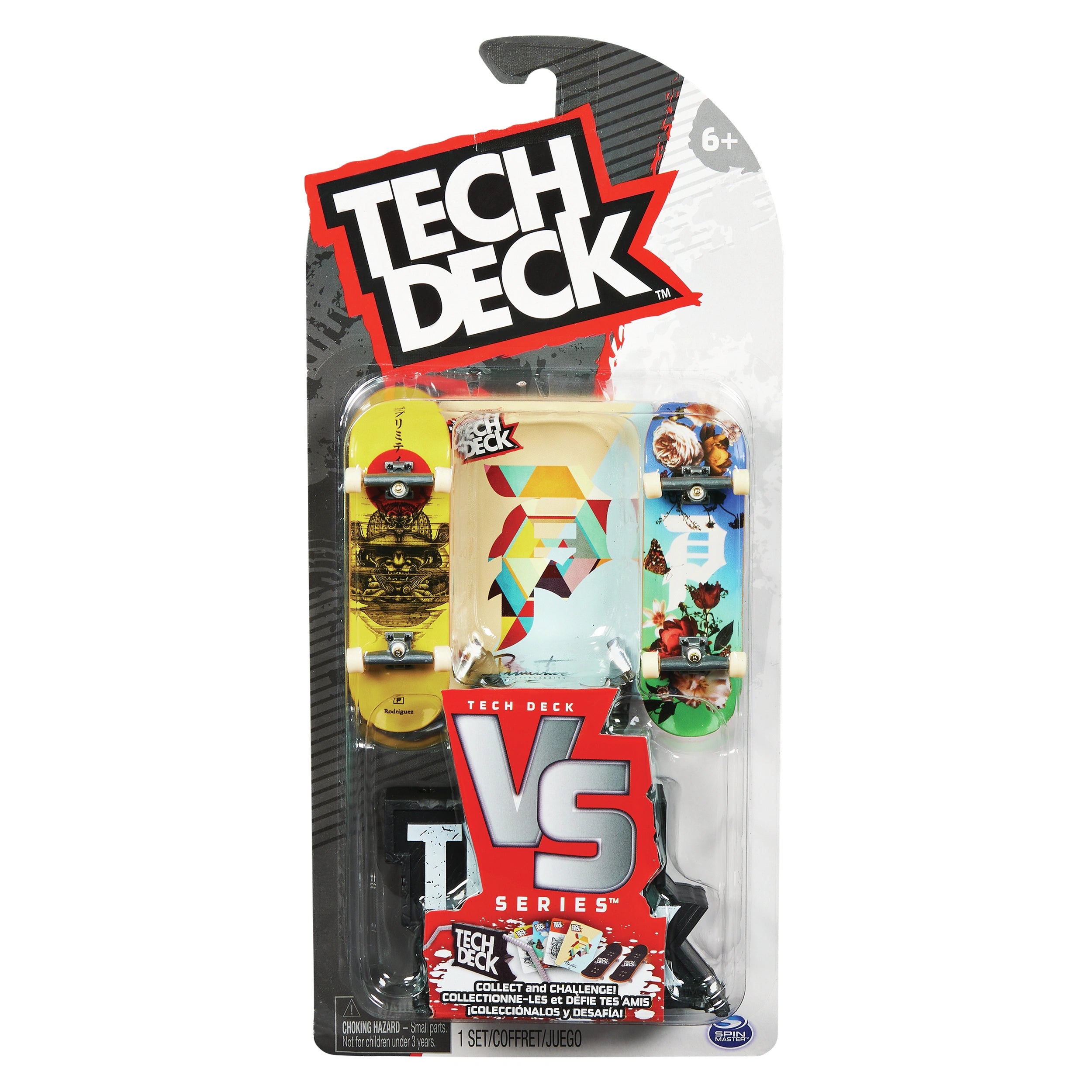 Tech Deck Blind Skateboards Versus Series Collectible Fingerboard 2-Pack and Obstacle Set - Assorted