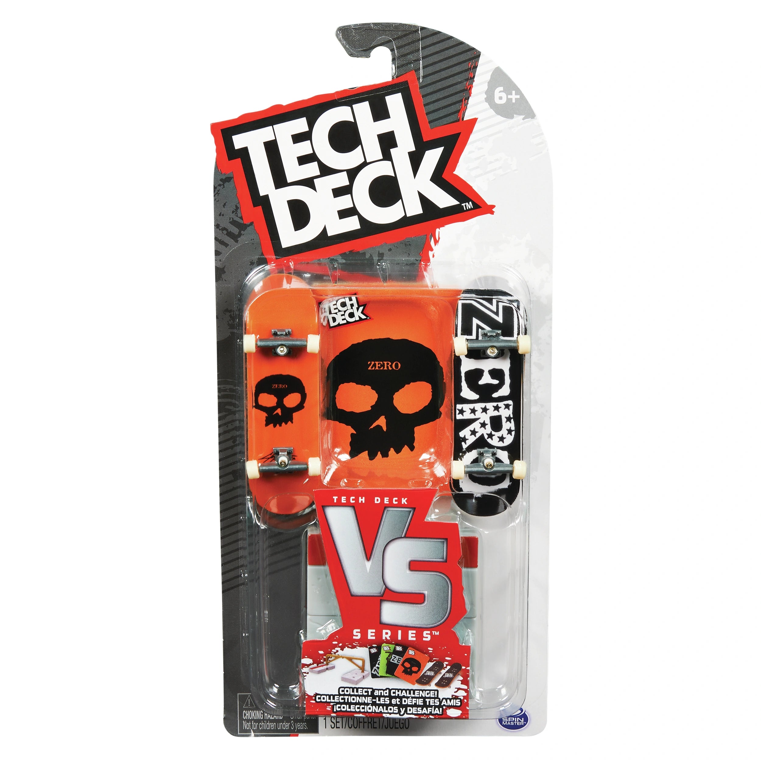 Tech Deck Blind Skateboards Versus Series Collectible Fingerboard 2-Pack and Obstacle Set - Assorted