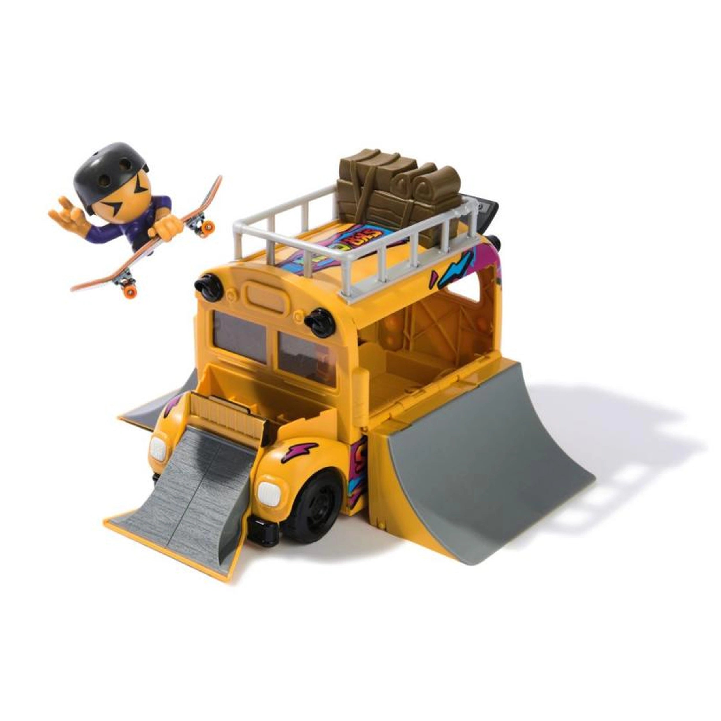 Tech Deck SK8 Crew Buss Playset