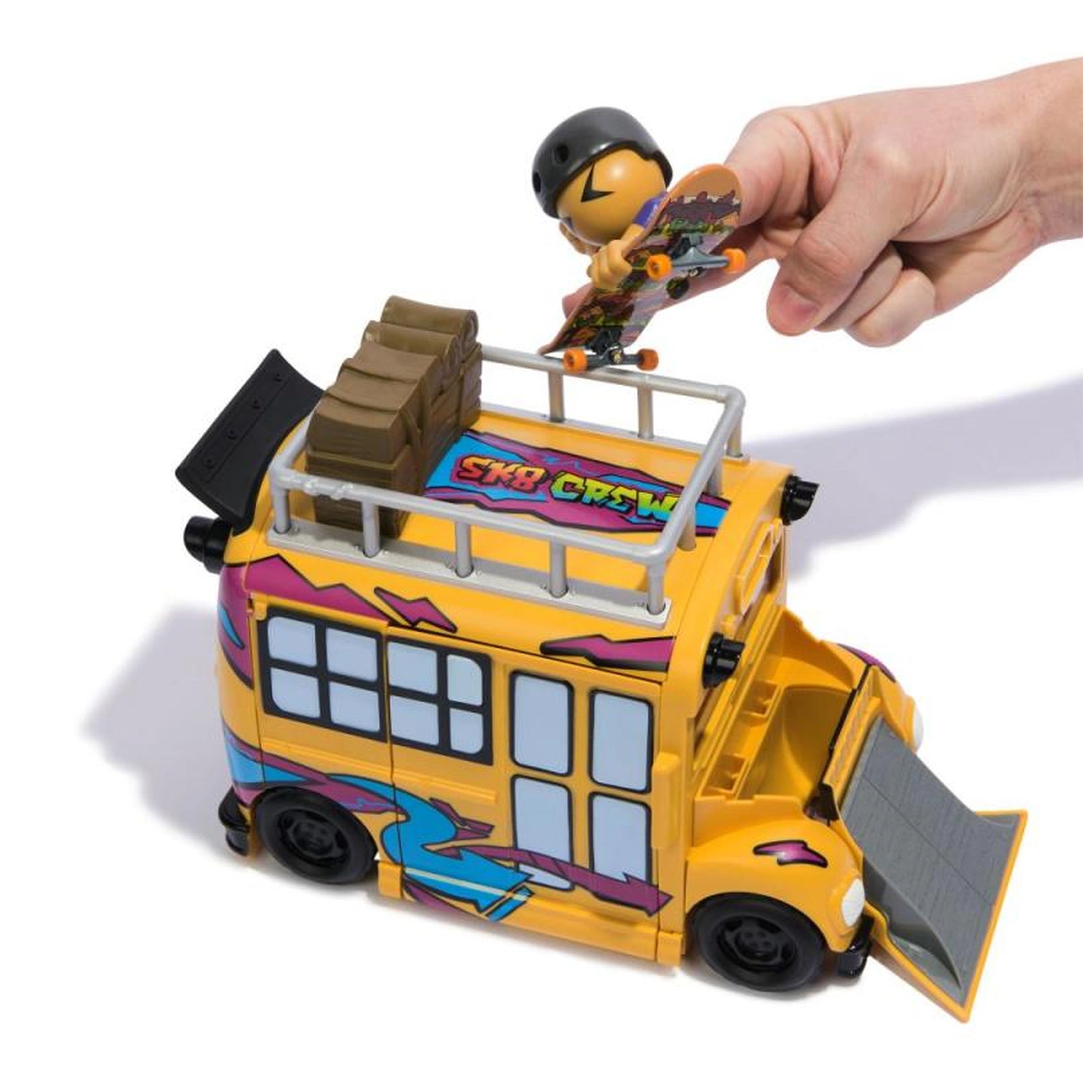 Tech Deck SK8 Crew Buss Playset