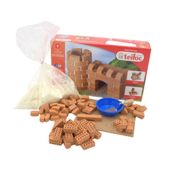 Teifoc - Château avec porte-stylo 100 pièces - Loisirs créatifs