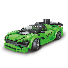 Teorema - Jeux de construction - Supercar Drag Racing Verte - 5 Ans+ - Apprentissage STEM