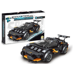 Teorema - Jeux de construction - Vajra Sir Black Supercar - Apprentissage STEM - 5 Ans