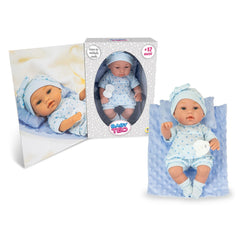 Teorema - Poupées - Poupée Bébé Teo Nouveau-né - Vinyle souple - 12M+