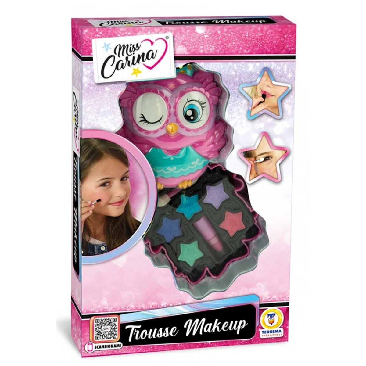 Teorema - Trousse de Maquillage Miss Carina Set Hibou - Maquillage