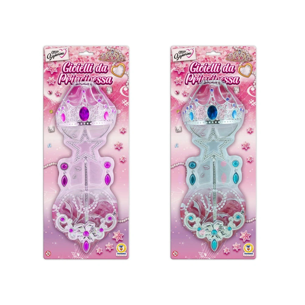 Teorema - Jeux d'imitation - Coffret bijoux Princesse Miss Signorina - 3 Ans+