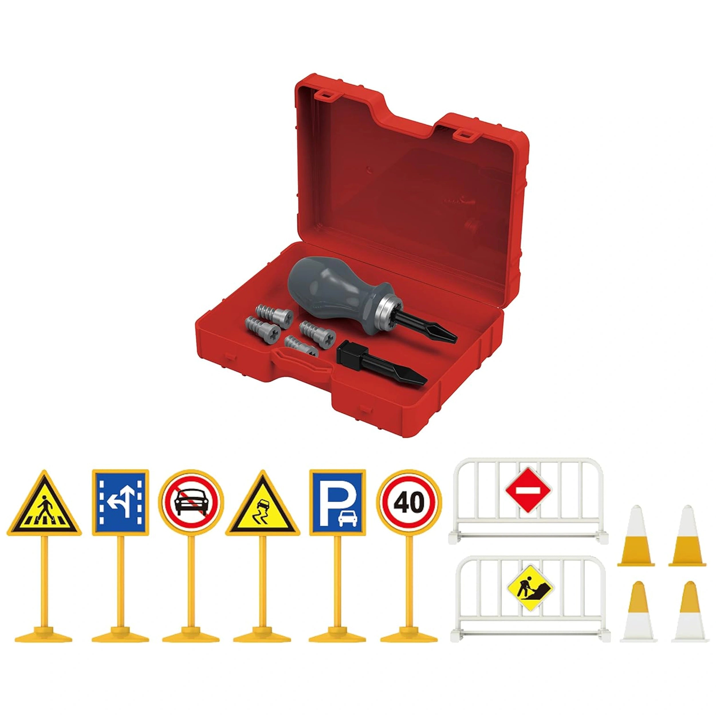 Teorema - Teos Power Fire Truck Building Set - Play Vehicles