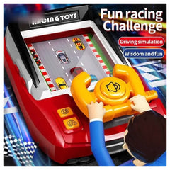 Teorema - Coffrets de jeu - Pilotino Broom Broom Racing Game - Rouge - 3 Ans+ - Apprentissage STEM