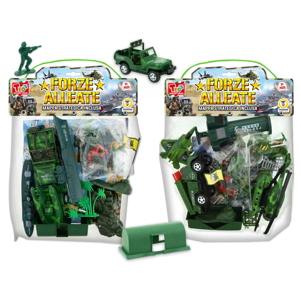 Teorema - Coffrets de jeu - Aventures de Teo Forces Alliées - Vert - 3 Ans+