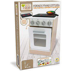 Teorema - Wooden-Kitchen-With-Accessories - Pretend-Professions-Role-Playing