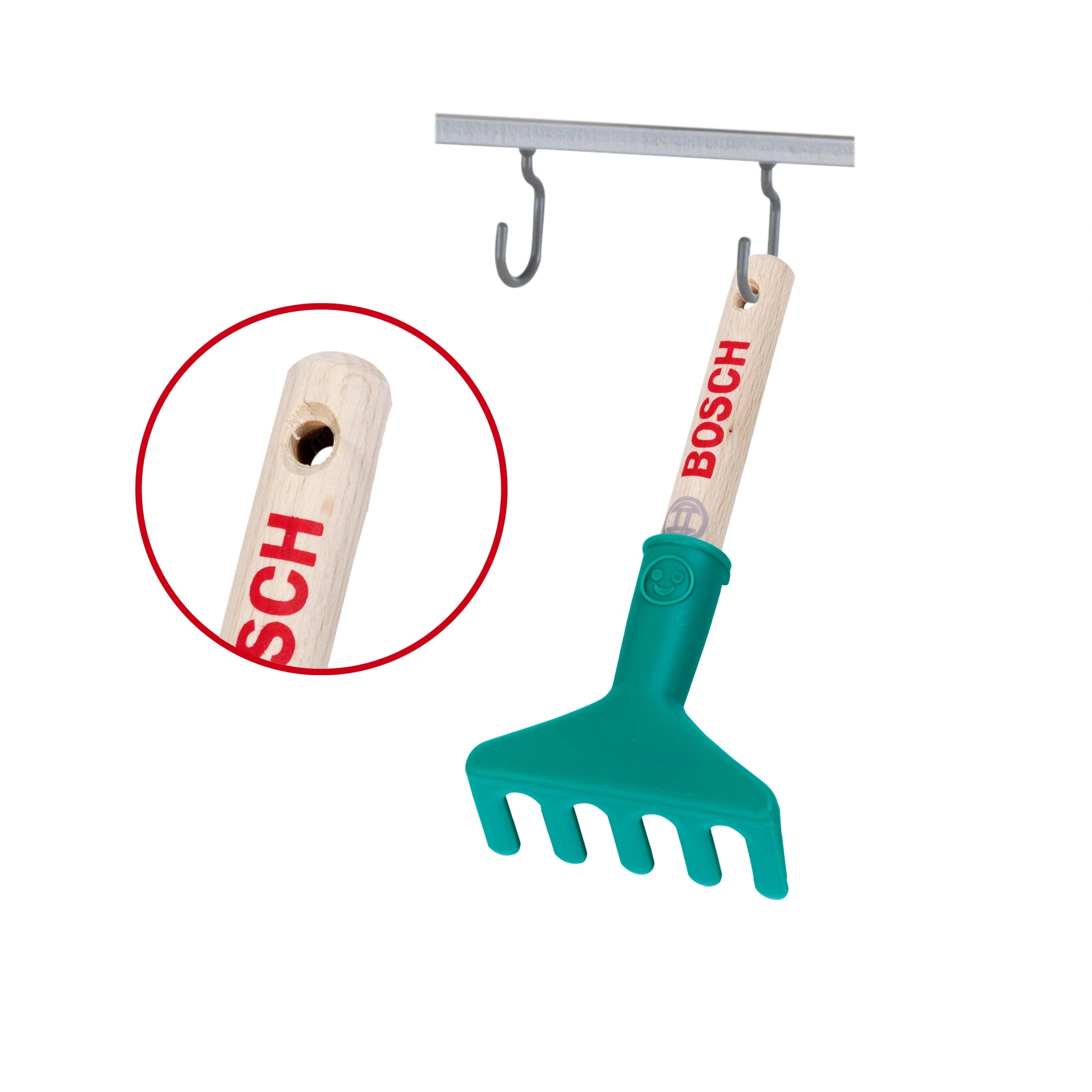Theo Klein - Bosch Garten - Hand Rake Short - Outdoor Play Equipment