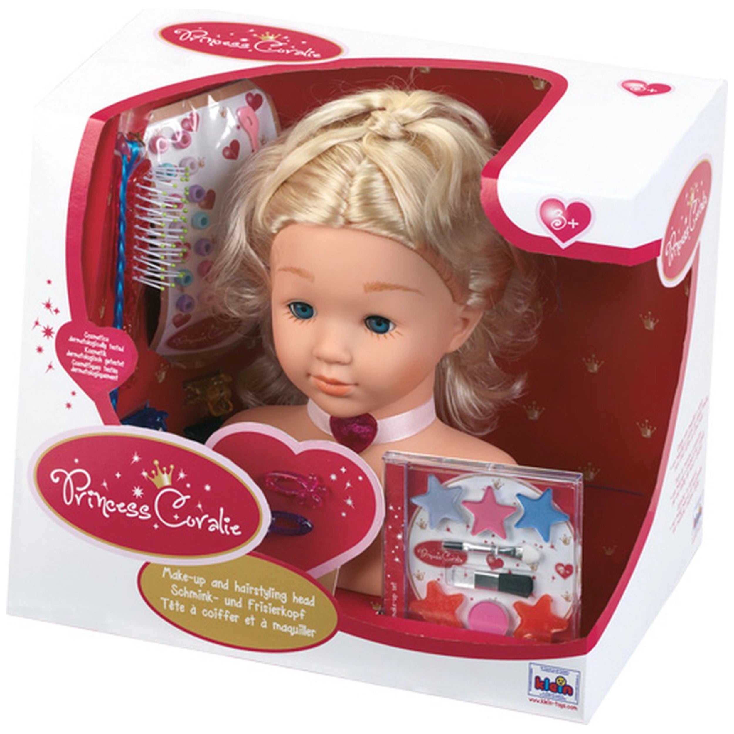 Theo Klein - Make-Up And Hairstyling Head Little Sophia - Dolls Playsets And Toy Figures
