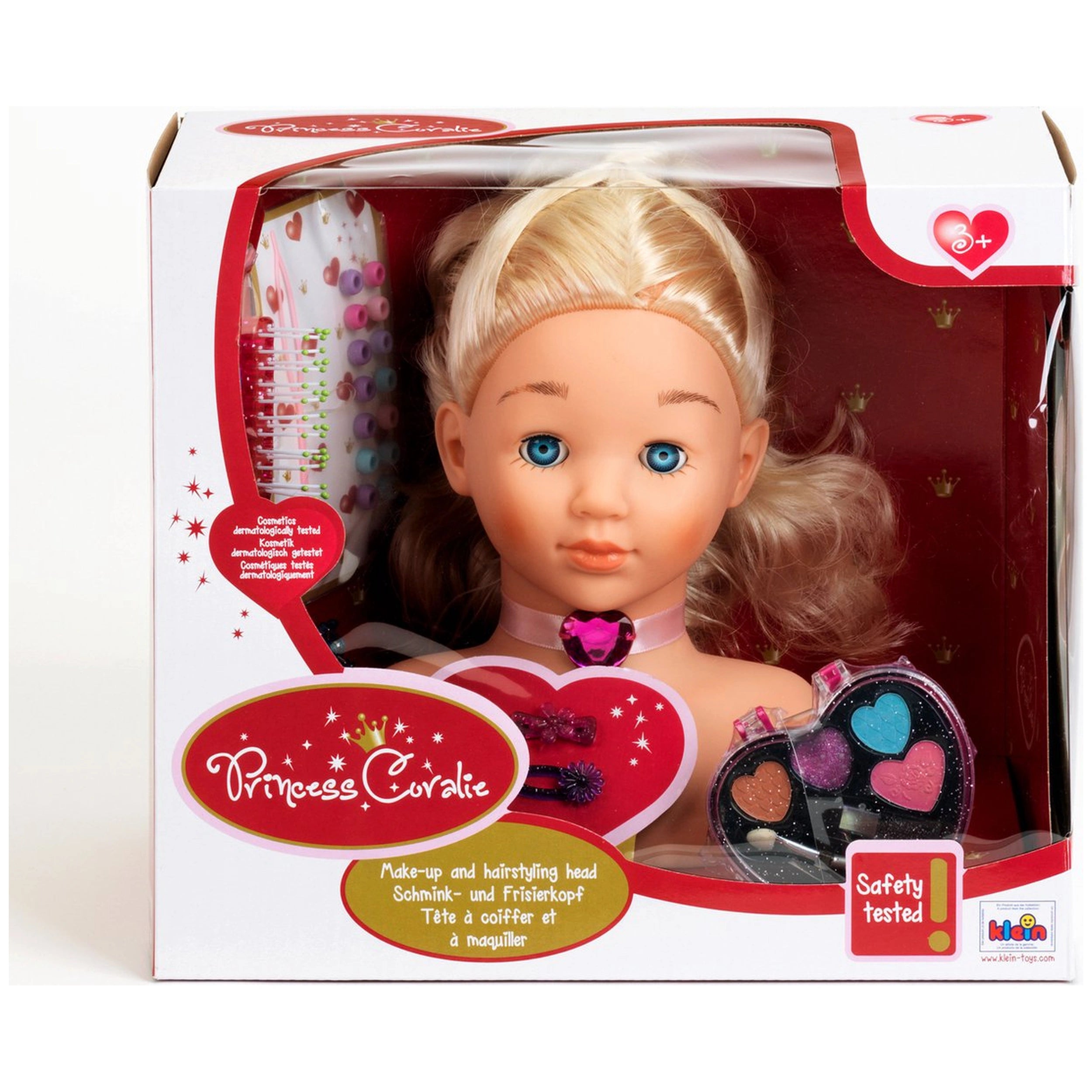 Theo Klein - Make-Up And Hairstyling Head Little Sophia - Dolls Playsets And Toy Figures