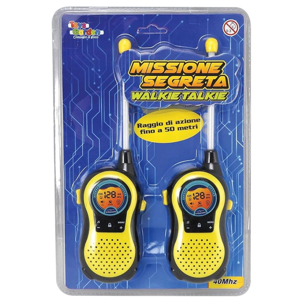 Toys Garden - Outdoor Play - Missione Segreta Walkie Talkie - 50m Range - 3+ Years